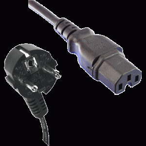 Câble d'alimentation Secteur -IEC C15 1.8m 0.75mm² - KO105210