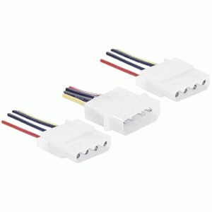 ADAPTATEUR ALIMENTATION INTERNE 5M / 2 X 5F - 82100