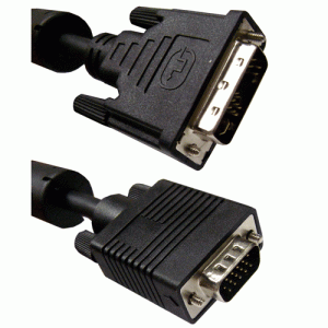 Câble vidéo DVI-A Mâle DB15HD Mâle 5m - KO1201-5