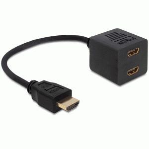 Adaptateur doubleur HDMI Mâle / 2 HDMI Femelle - 65056