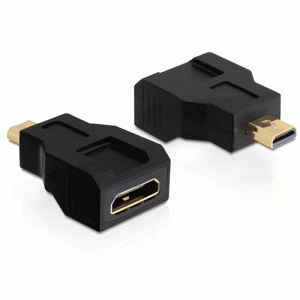 Adaptateur mini HDMI Femelle vers Micro HDMI Mâle - 65271
