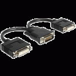 Adaptateur DMS-59 mâle vers 2x DVI 24+5 fem. 20cm - 65281
