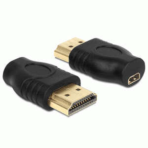 Adaptateur micro HDMI Femelle vers HDMI Mâle - 65507