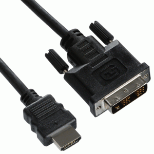 Câble vidéo HDMI / DVI-D Single Link Mâle 1.8m - KO125510