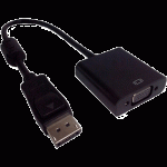 Adaptateur Displayport Mâle VGA Femelle noir - KO125556M2