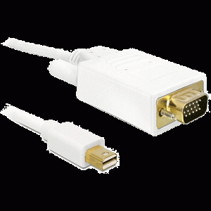 Câble Mini Displayport Mâle - VGA M blanc 2m - 82921