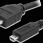 Câble vidéo Micro HDMI / HDMI High Speed 2m - 82664