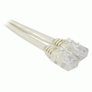 Câble RJ11 Mâle / Mâle rond 20m certifié ADSL2/2+ - KO1357A