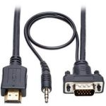 Câble vidéo HDMI vers VGA + AUDIO  1,8m - KO1370180
