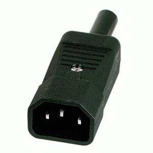 Fiche IEC-C14 Mâle 10A à monter - KO1427
