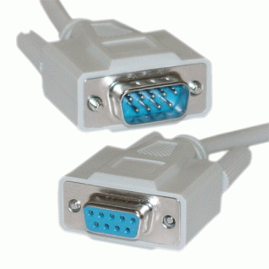 Câble DB9 full pin Mâle / Femelle 2m - 86579