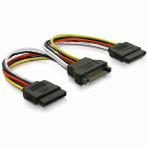ADAPTATEUR ALIMENTATION INTERNE SATA M / 2X SATA F - 60105