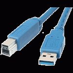Câble USB 3.0 A Mâle / B Mâle 1m - 82580