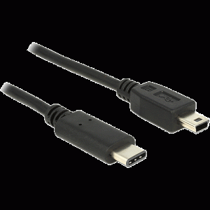 Câble USB Type C 2.0 Mâle / Mini B Mâle 1m - 83603