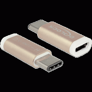 Adaptateur USB Type C Mâle PC / micro B F périph. - 65677