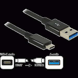 Câble USB SuperSpeed 3.1 Type C / A M 1m - 83983