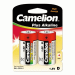 Pack 2 piles  alcaline LR20 -