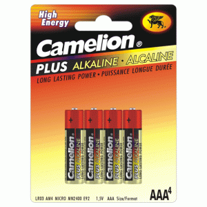 Pack 4 piles super alcaline LR03 AAA - LR03-BP4