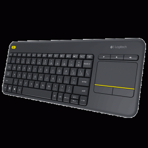 Clavier USB AZERTY compact sans fil K400 plus noir - 920-007129