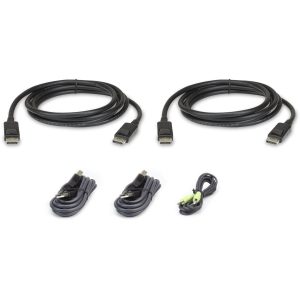 USB DisplayPort Dual Display Secure KVM 1,8M - 2L-7D02UDPX5
