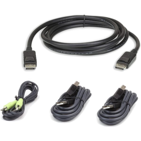 DisplayPort Secure KVM 3M USB DisplayPort - 2L-7D03UDPX4