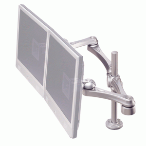 Support de bureau pour 2 écrans LA525-1 Travers. - LA525-1 TR