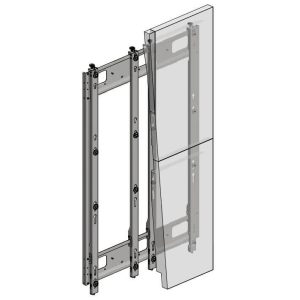 Support mural pour mur d'images 2x2 portrait - W07049