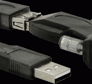 Câble adaptateur USB2.0 série RS232A DB9M 87cm - 61425