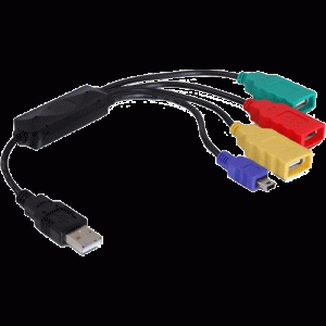 Hub USB 2.0 4 ports ultra compact - 61724