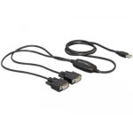 Câble adaptateur USB2.0 vers 2 séries RS232A - 61886