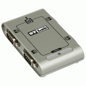 Adaptateur USB 4 ports séries RS232 4X DB9 M - 87414
