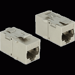 Coupleur RJ45 Femelle / Femelle Cat 6a blindé - 86408