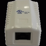 Prise monobloc 1 RJ45 STP Cat 5e - EO4961