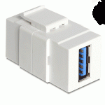 Embase Keystone USB3.0 A femelle >USB3.0 A femelle - 86319