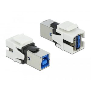 Embase Keystone USB3.0 A femelle >USB3.0 B femelle - 86394