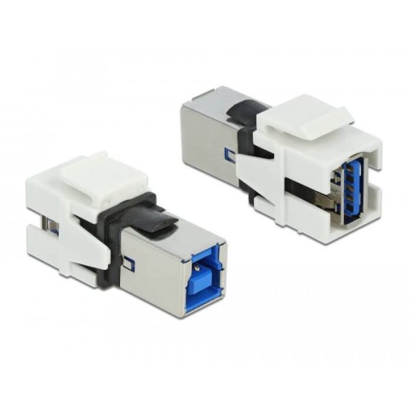 Embase Keystone USB3.0 A femelle >USB3.0 B femelle - 86394
