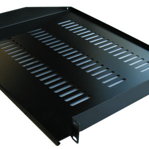 Plateau porte modem 19" 1U 250mm noir - EO5018N-250