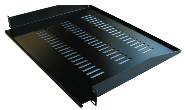 Plateau porte modem 19" 1U 250mm noir - EO5018N-250