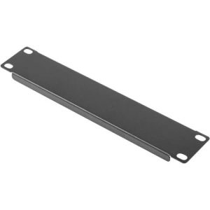 Plaque d'obturation 10'' hauteur 1U noire - AK-1403-B