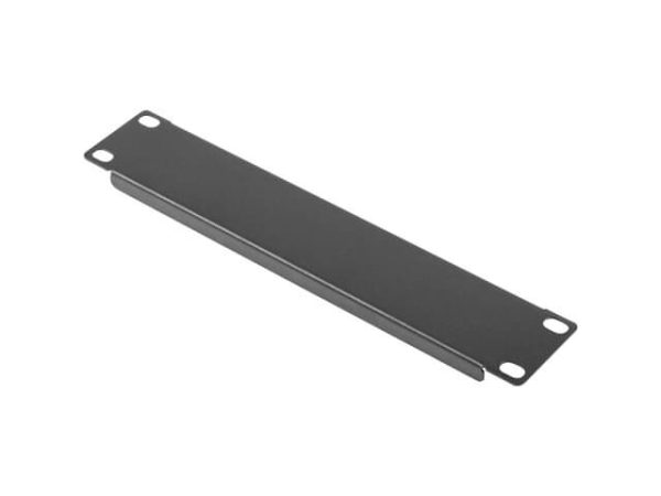 Plaque d'obturation 10'' hauteur 1U noire - AK-1403-B