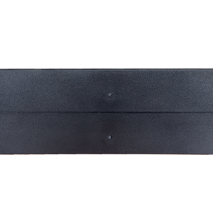 Obturateur 19'' 2U noir Plastique clipsable - EO5122-2