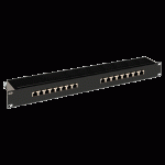 Panneau de brassage 16 ports 19'' 1U Cat 6a F/UTP - EO5216SA6
