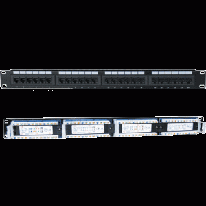 Panneau de brassage 24 ports 19'' 1U Cat 6 U/UTP - EO5224U6