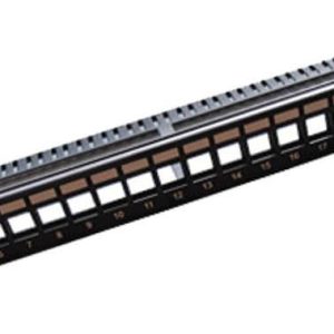 Panneau de brassage 24 ports 19" 1U Cat 6 U/UTP - EO5324U6