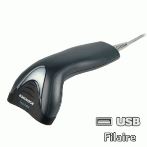 Douchette CCD DATALOGIC USB Touch 1100 + support -