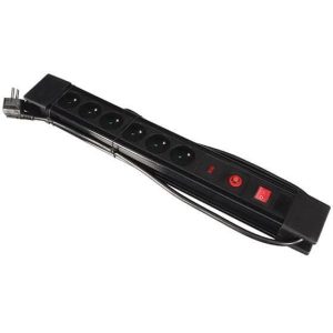 Multiprise Eco avec interrupteur 6 sorties + PROT - KO60632V2