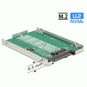 Convertisseur 2"1/2 U.2 SFF-8639 > M.2 NGFF NVMe M - 62710