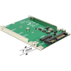 Adaptateur interne 2"1/2 Sata 22p > M.2 7mm - 62544