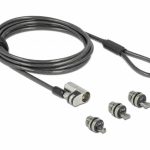 Câble sécurité Kensington Nano Slot N Wedge à clé - 20676