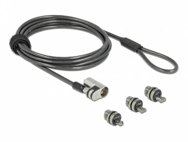 Câble sécurité Kensington Nano Slot N Wedge à clé - 20676